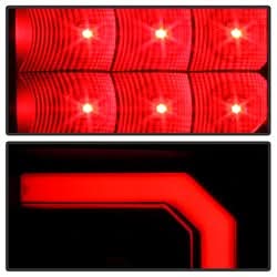 Spyder Dodge Durango 04-09 Black Smoke LED Tail Lights