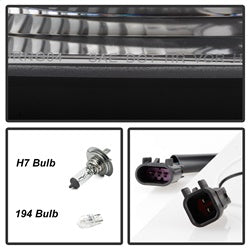 Spyder Signature Dodge Durango 04-06 Chrome Projector Headlights