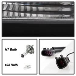 Spyder Signature Dodge Durango 04-06 Chrome Projector Headlights