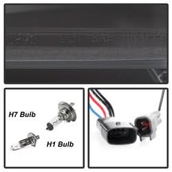 Spyder Ford F150 18-19 Halogen Model Only Projector Headlights - LED Sequential Turn Signal - Signal-LED - Black