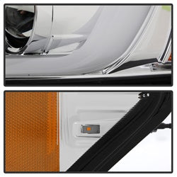 Spyder Signature Chevrolet Impala/Monte Carlo 06-13 Light Bar Projector Headlights Incl. Low Beam-1/High Beam-H1/Signal-7443NA Chrome