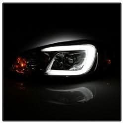 Spyder Signature Chevrolet Impala/Monte Carlo 06-13 Light Bar Projector Headlights Incl. Low Beam-1/High Beam-H1/Signal-7443NA Chrome