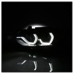 Spyder Signature BMW 320i/320i xDrive/328d/328i/335i 13-14 Black Projector Headlights