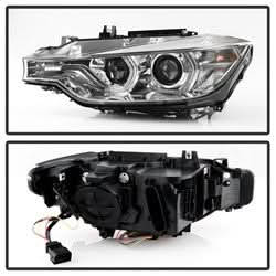 Spyder Signature BMW 320i/328d/328i/335i 12-14 Chrome Projector Headlights