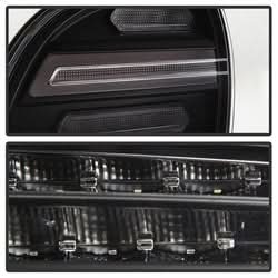 Spyder Porsche Cayenne 11-14 Black LED Tail Lights w/Sequential Signal