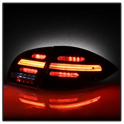 Spyder Porsche Cayenne 11-14 Black LED Tail Lights w/Sequential Signal