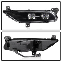 Spyder Chrysler 300 15-19 LED OEM Fog Lights w/Universal Switch Clear