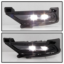 Spyder Chrysler 300 15-19 LED OEM Fog Lights w/Universal Switch Clear