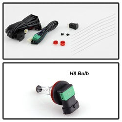 Spyder Toyota RAV4 19-20 w/OEM Fit Switch OEM Fog Lights Clear