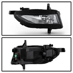 Spyder Volkswagen Jetta 19-20 w/Universal Switch OEM Fog Lights Clear