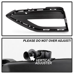 Spyder Volkswagen Jetta 19-20 w/Universal Switch OEM Fog Lights Clear
