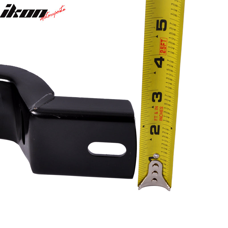 2004-2014 Ford F150 Black Running Board Step Bar Bracket Aluminum