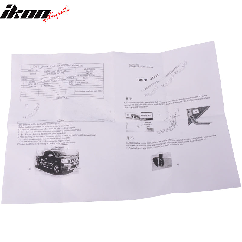 2007-2013 Chevy Silverado Sierra Running Board Bracket Aluminum