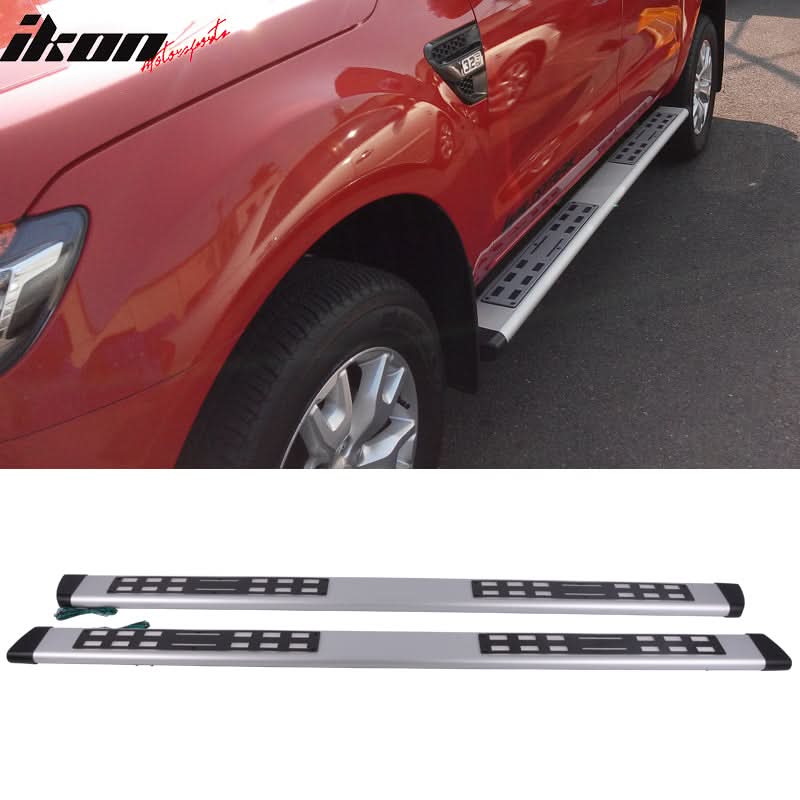 2004-2014 Ford F150 Super LED Running Board Step Bar Bracket Aluminum