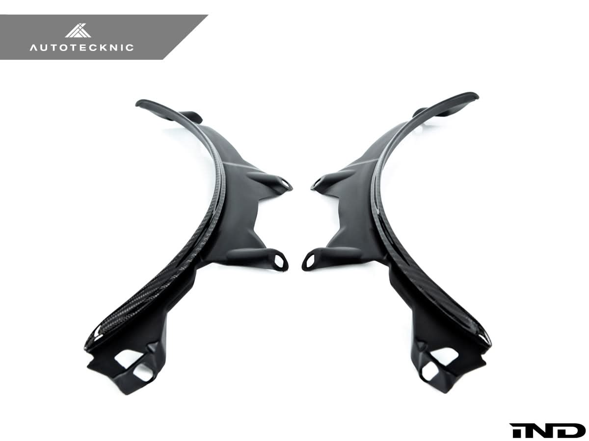 AutoTecknic Carbon Fiber Rear Wheel Arch Extension Set - G30 5-Series