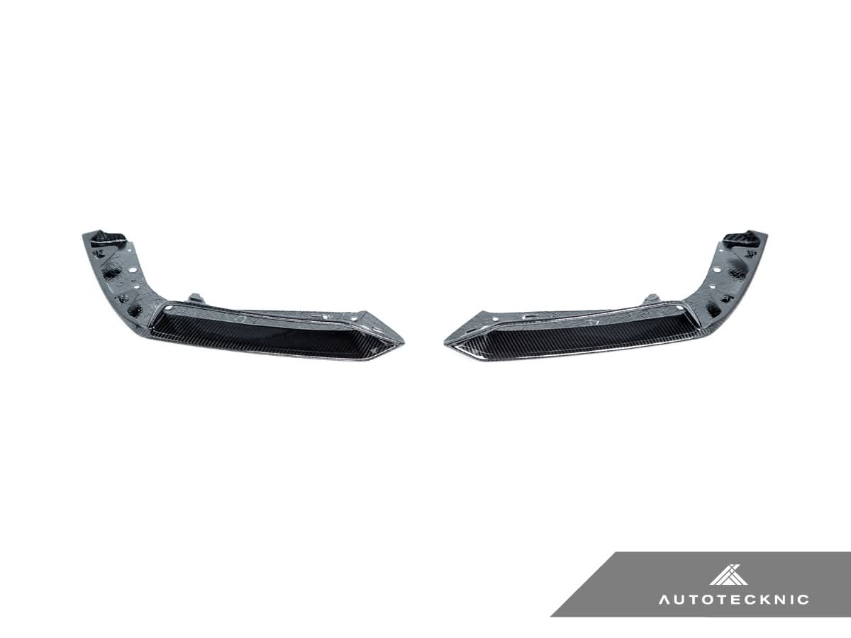 AutoTecknic Performance Dry Carbon Splitter Set - BMW F95 X5M