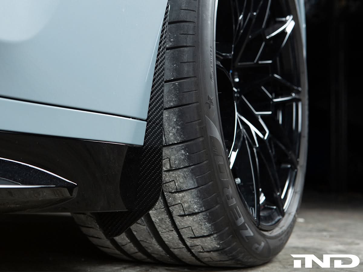AutoTecknic Carbon Fiber Front Splash Guards - BMW G20/ G21 3-Series