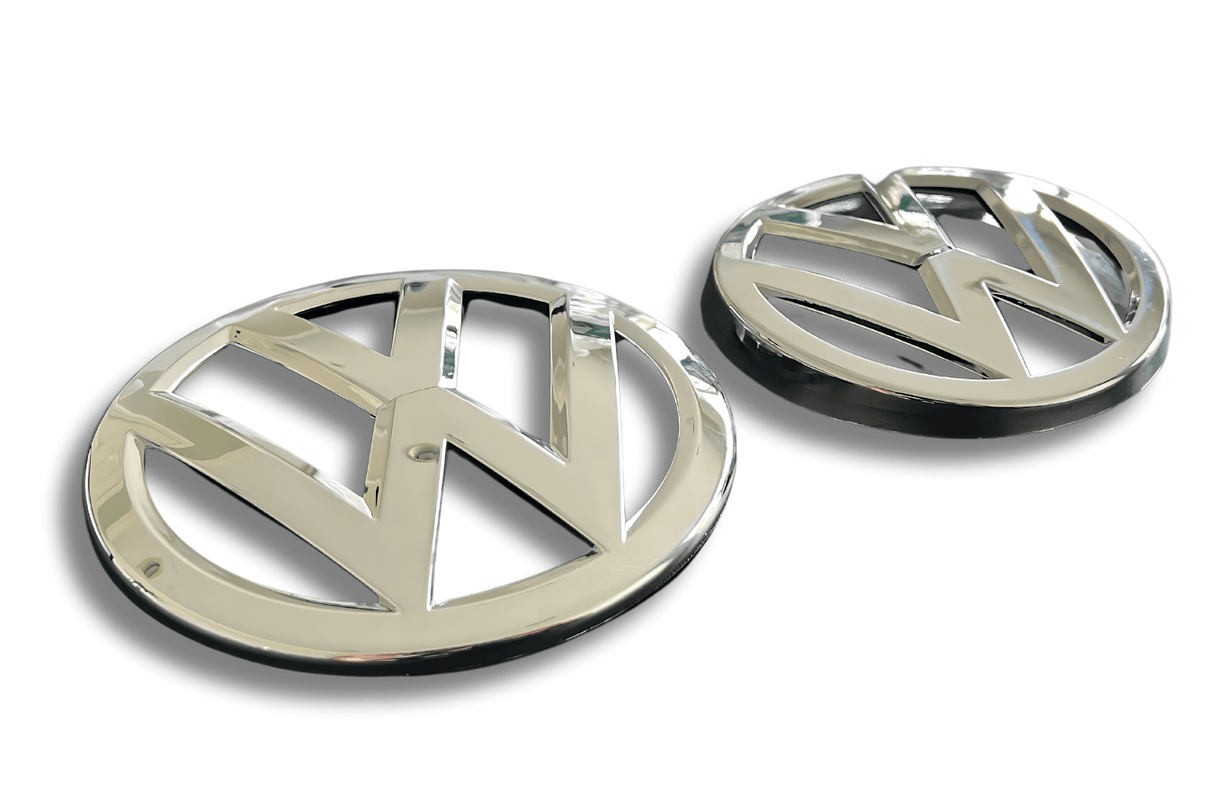 VW Golf 7 - Base, GTI, R - Chrome Emblem Set (2013-2017) - K2 Industries