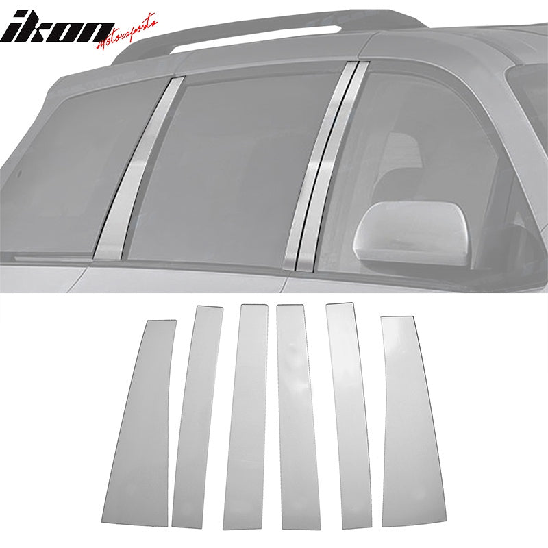 2011-2020 Toyota Sienna Pillar Posts Mirror Trim Stainless Steel 6PC