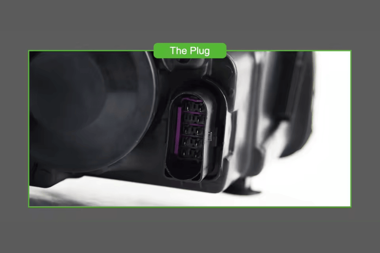 Volkswagen Golf MK6 Red, Silver, and Black Projector with Dynamic Signal LED Headlights (2009 - 2013) - K2 Industries