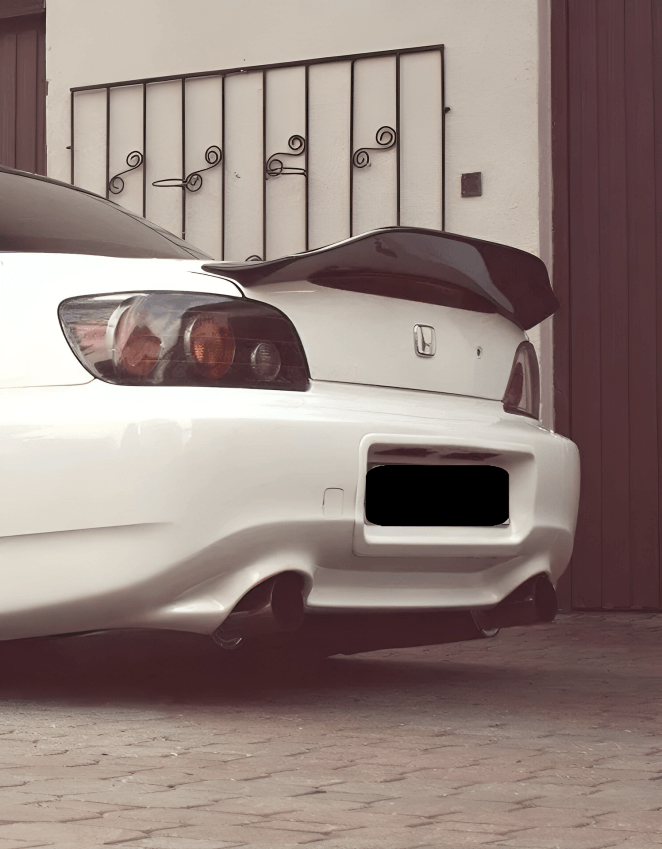 Honda S2000 AP1/AP2 Black Hyper Duck Tail Trunk Spoiler (1999 - 2009) - K2 Industries
