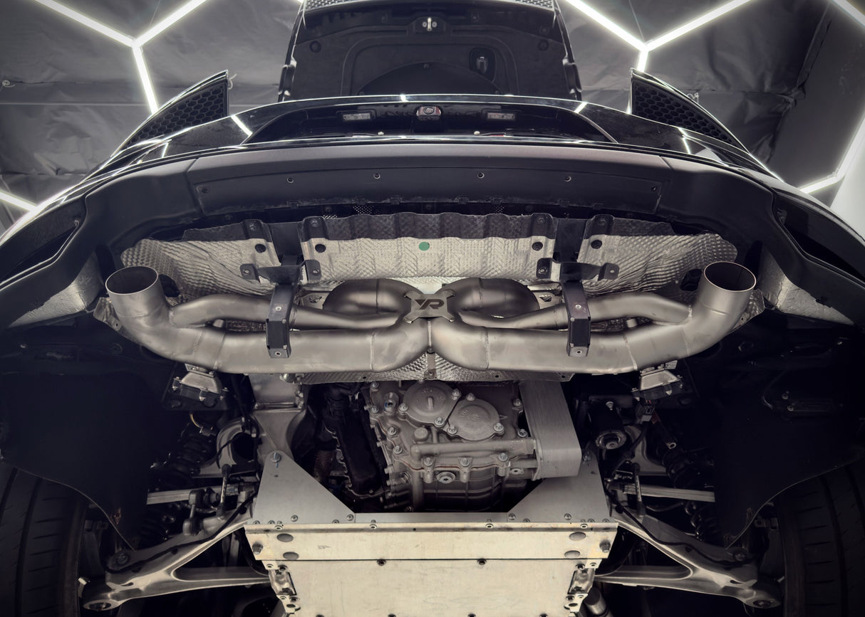 McLaren GT X-pipe Exhaust Valved System - Yonristic Performance