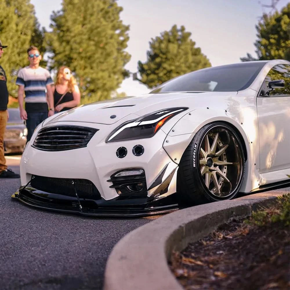 NTXGlow GT-R Style Headlights (2008-2013 Infiniti G37 Coupe)