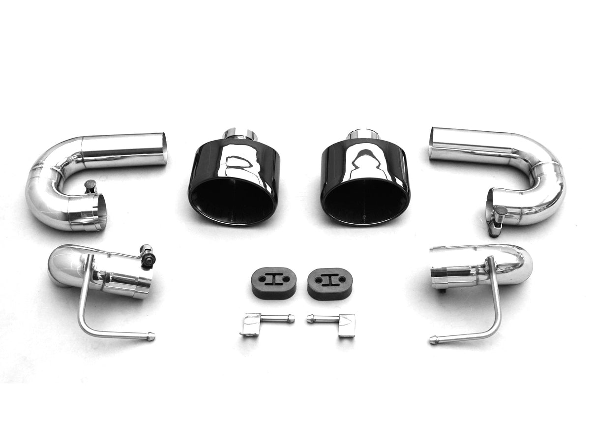 2018-2026 Porsche 9Y0 9Y3 Cayenne SUV and Coupe Convert TurboGT Style Rear Bumper With Exhaust Adapter Pipe | Fits S, E-Hybrid