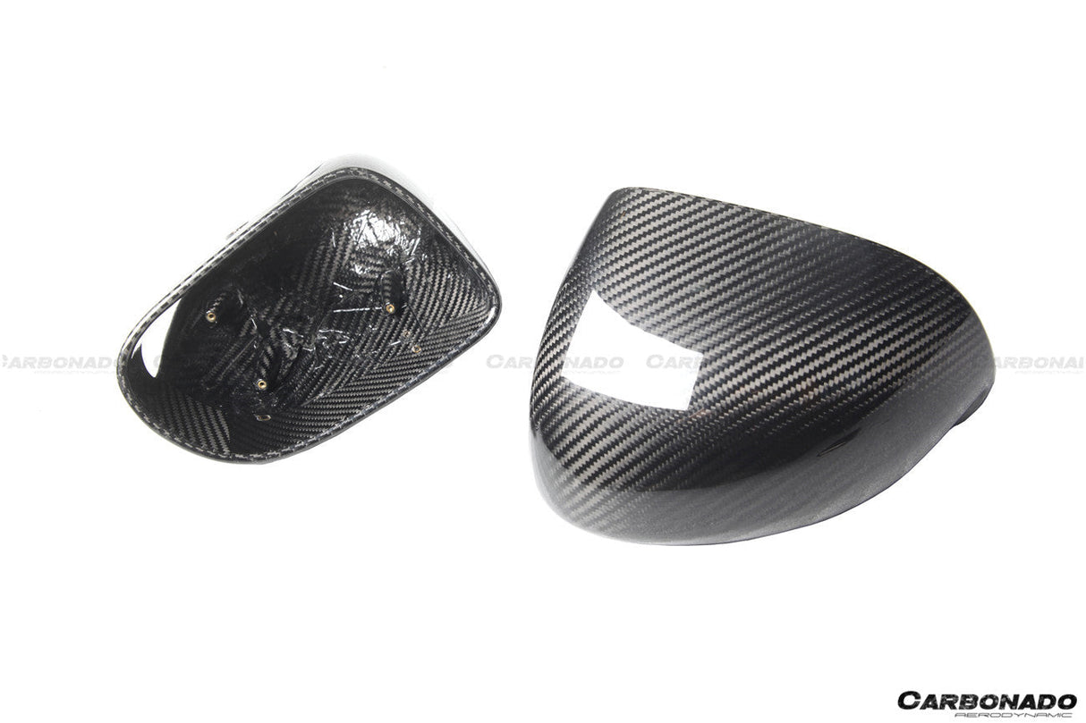 2019-2024 McLaren GT OE Style DRY Carbon Fiber Mirror Housing Replacement