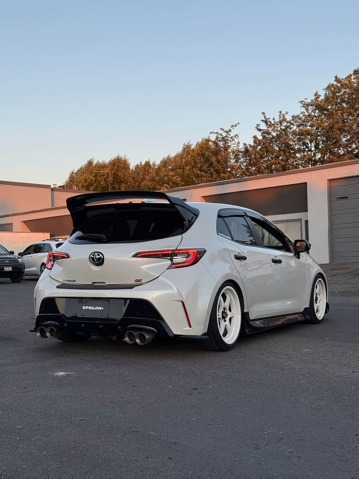 Rear Spats – Toyota Corolla Hatchback (E210, 2019-2025+)