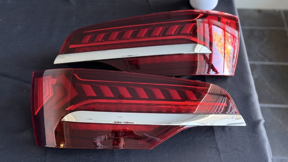 Audi Q7 Q7L Red LED Taillights 2006-2015 *READ DESCRIPTION