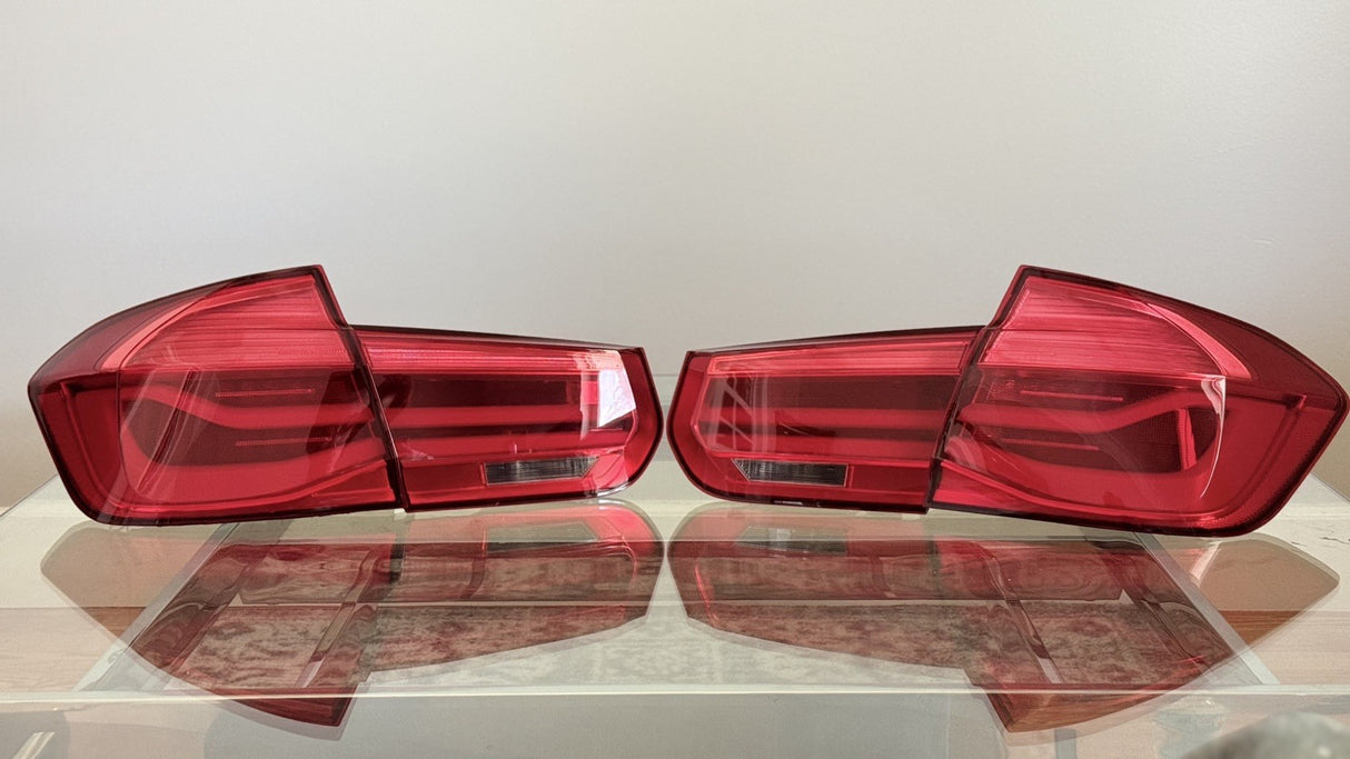 BMW 3-Series F30/F35/F80 LCI-Style RED LED Taillights 2012–2019*READ DESCRIPTION