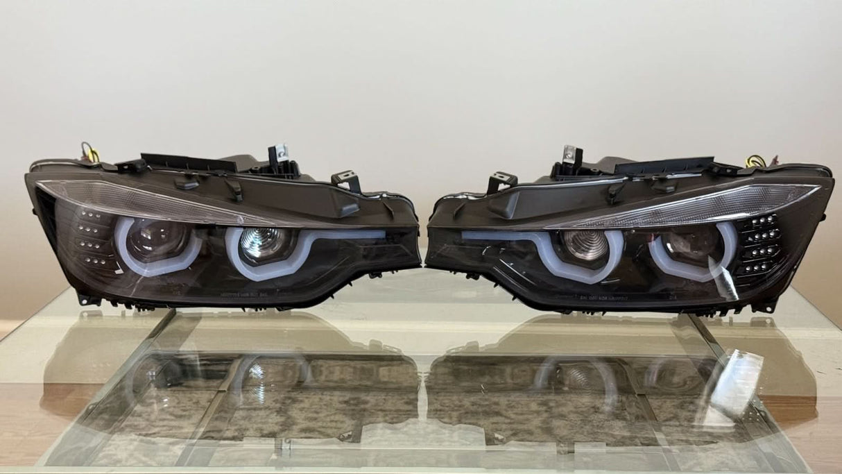 BMW 3 SERIES F30 (2012–2015) Halo LED HEADLIGHTS *READ DESCRIPTION