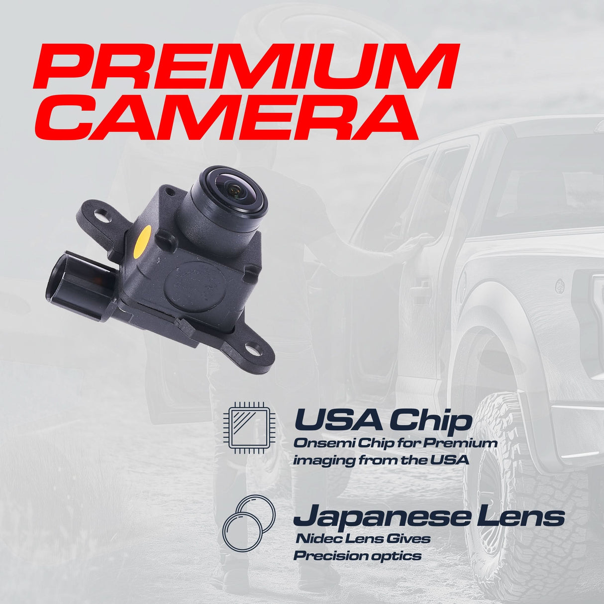 Dodge Ram (2013-2015), Viper (2013-2017) OEM Replacement Backup Camera OE Part # 56038978AB, 56038978AC, 56038978AD, 56038978AE, 56038978AF, 56038978AG, 56038978AH, 56038978AI, 56038978AJ, 56038978AK, 56038978AL