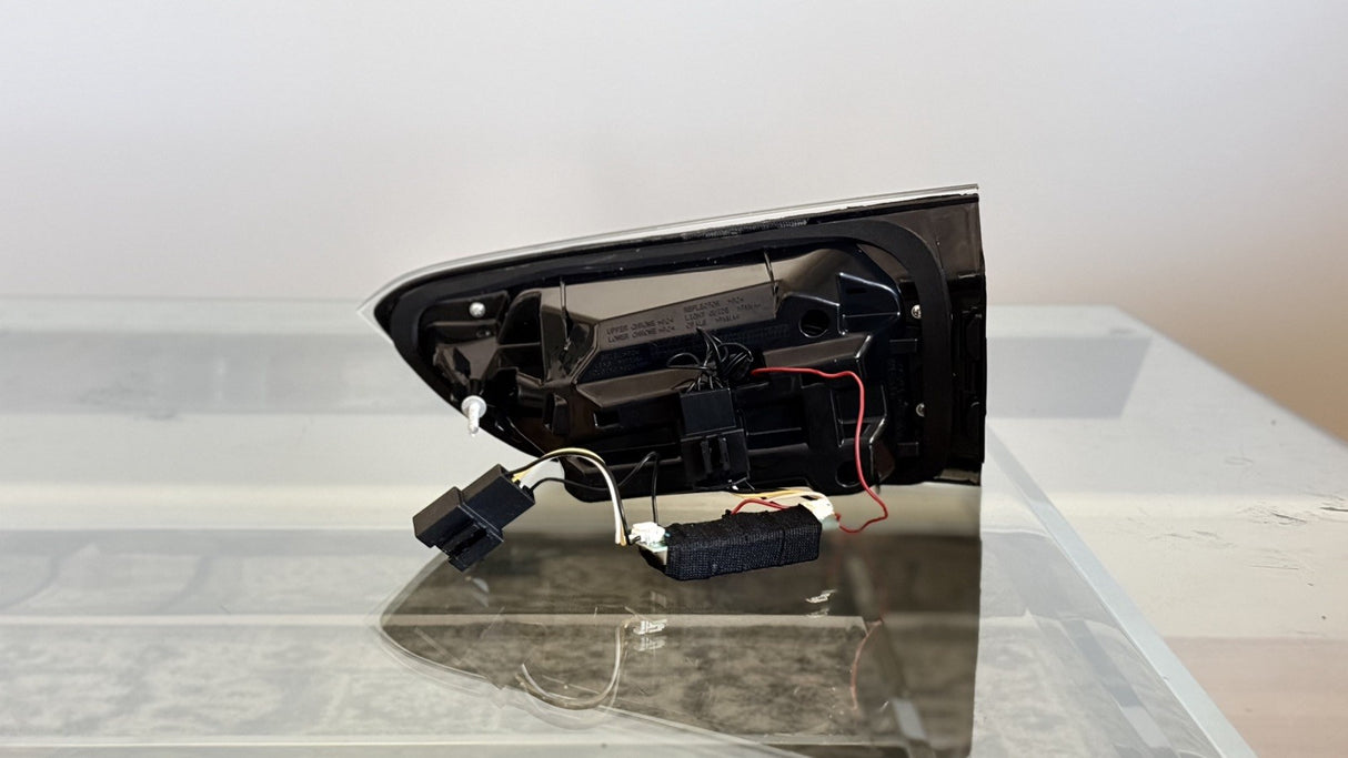 BMW X1 BLACK Dragon Scale Style LED Taillights (2016–2021) *READ DESCRIPTION