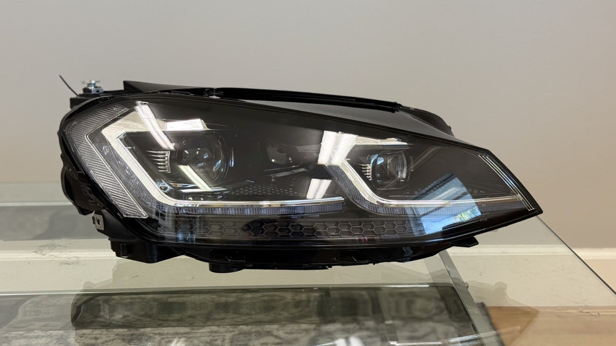 VW Golf 6 (2009‑2012) LED Headlights DRL/Signal Golf7.5 Design *READ DESCRIPTION