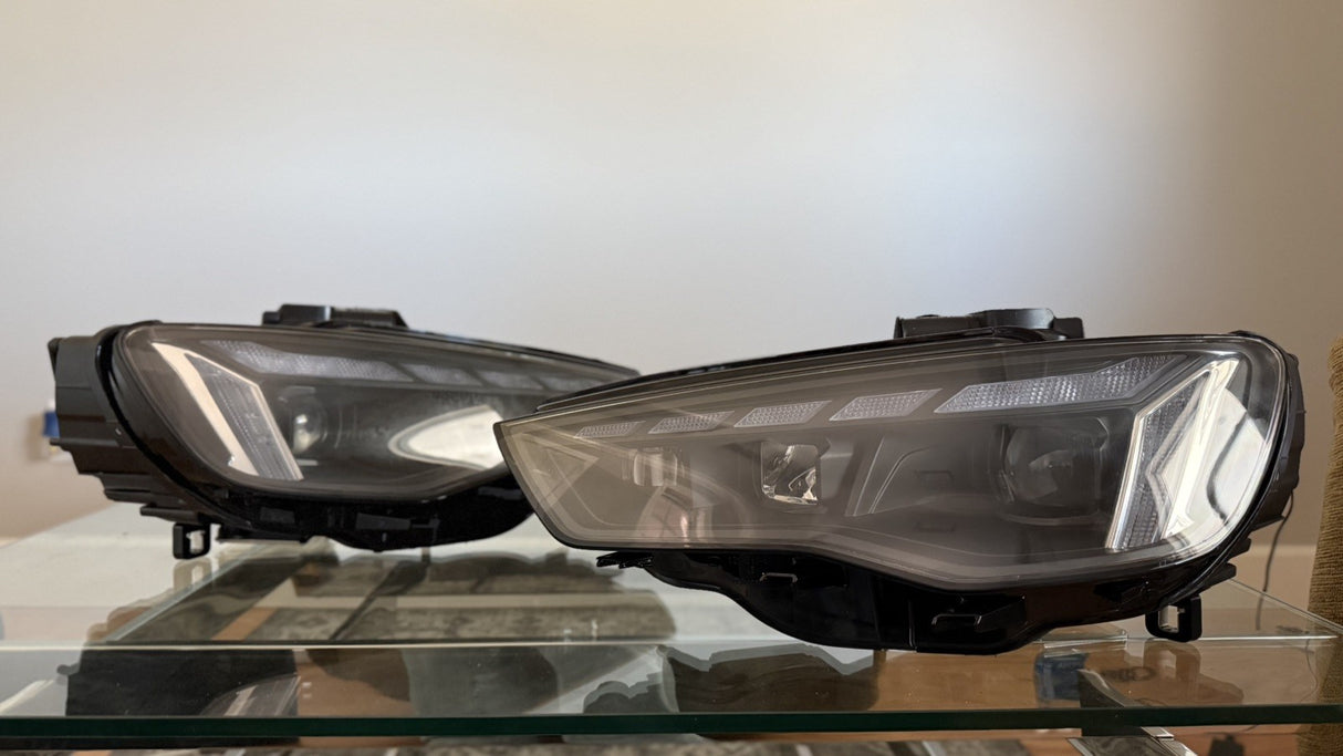 Audi A3 2013‑2016 8V LED Headlight Projector Lens DRL *READ DESCRIPTION