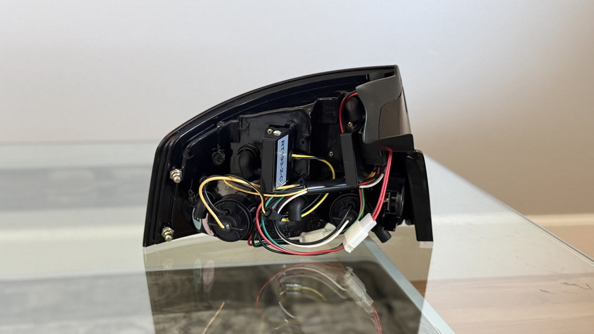 Audi A4 B7 Red/Clear LED Taillights (2004-2007) *READ DESCRIPTION