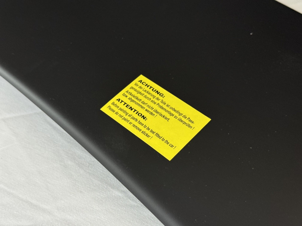 BMW E46 Coupe Rieger Rear Window Cover *READ DESCRIPTION