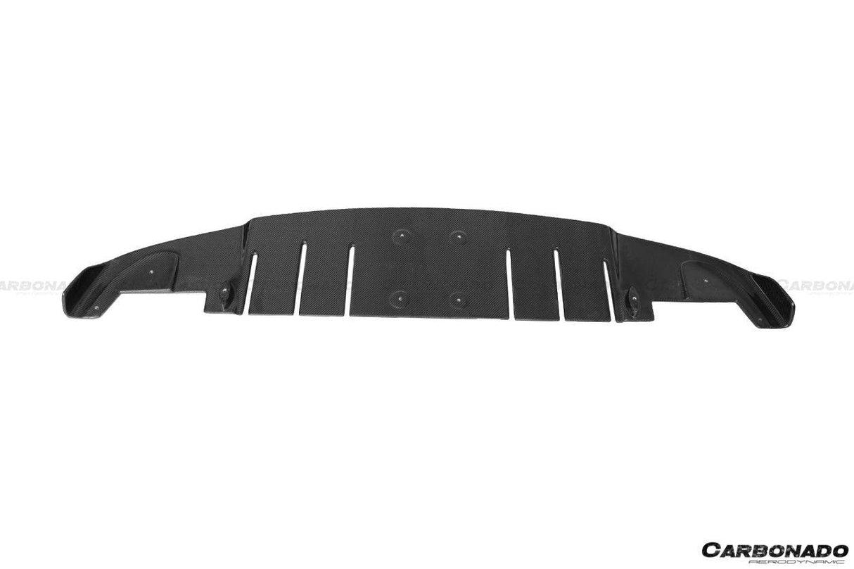 2010-2015 Ferrari Carbon Fiber Rear Lip Diffuser Carbonado (AV) Fits: 458 Italia and Spider