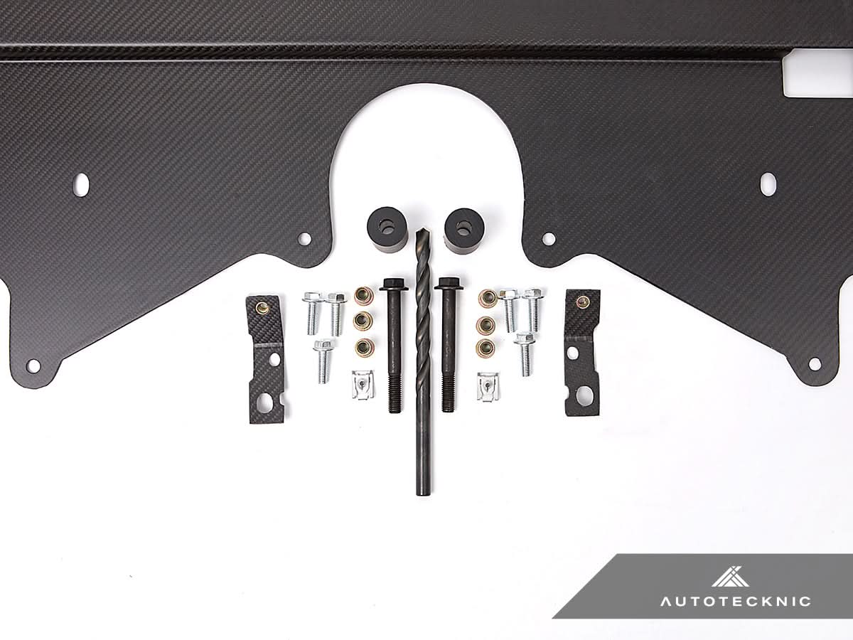 AutoTecknic Dry Carbon Oil Cooler Guard - BMW G87 M2 | G80 M3 | G82/ G83 M4
