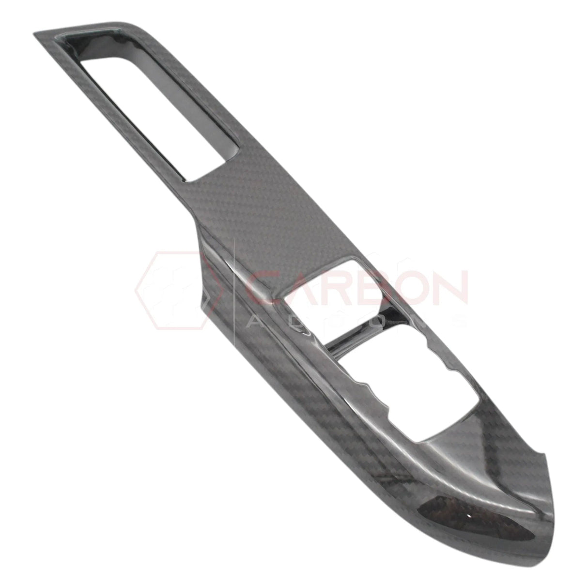 2024+ S650 Mustang Hard Carbon Fiber Window Switch Control Trim Cover | V2