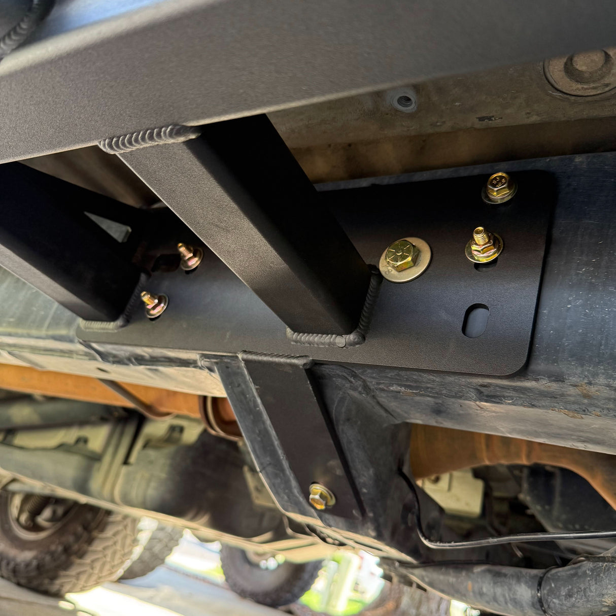 Toyota 4Runner 2003-2009 Rock Slider Bolt On Frame Mount Plate Sets