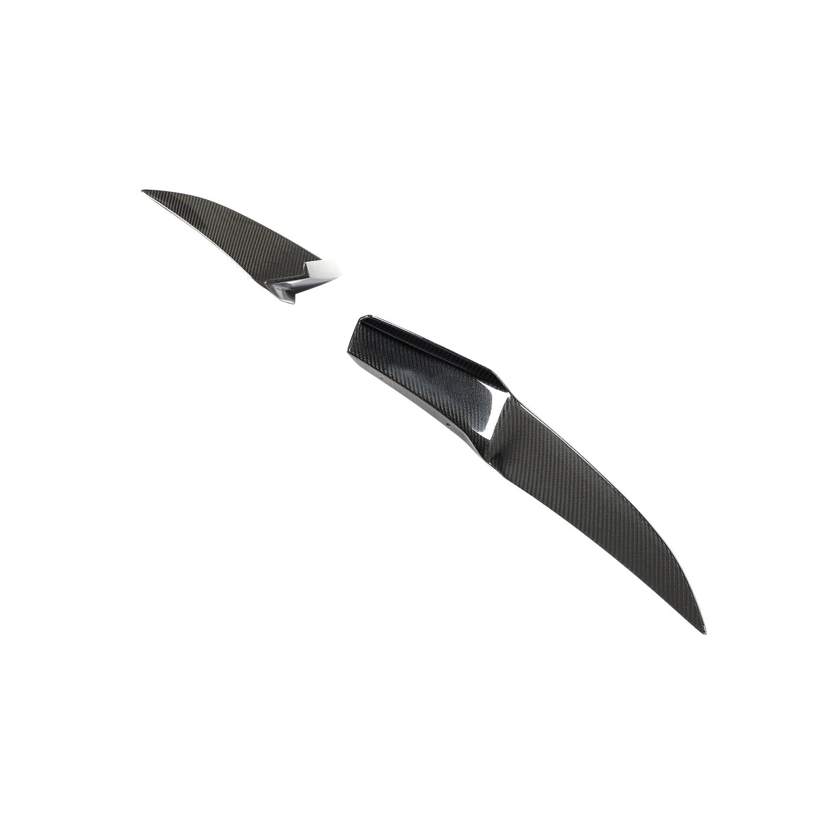 2010-2025 Chevy Camaro 1LE Canards Track Package Double Sided Gloss Carbon Fiber