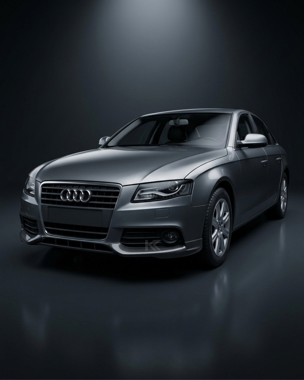 2013–2016 Audi A4 B8.5 Front Bumper Splitter – Carbon Fiber