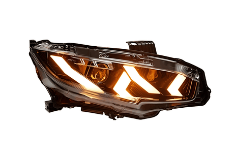 Honda Civic X Lambo Style LED Headlights (2017 - 2020) - K2 Industries