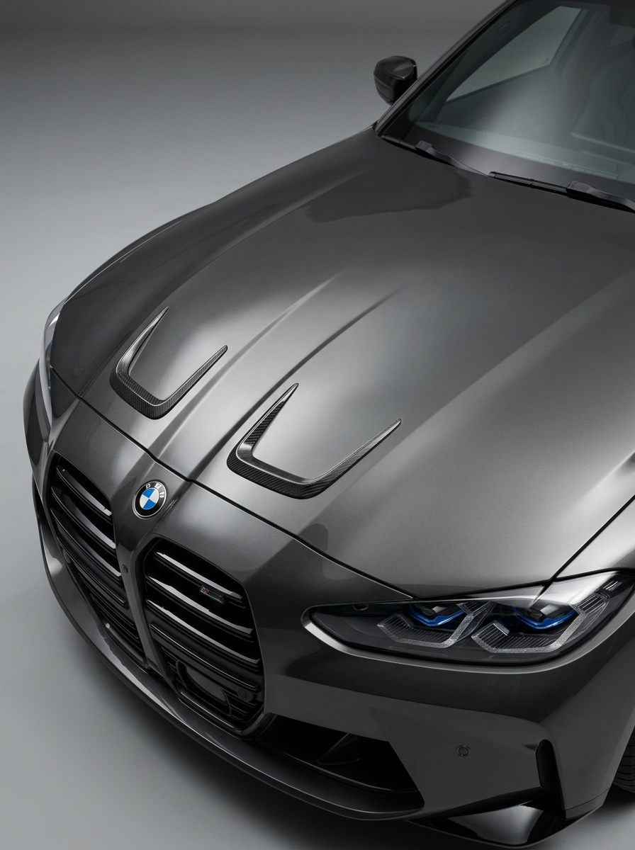 BMW 3/4 Series G80/G81/G82/G83 Carbon Fiber Hood Vents (2021+)