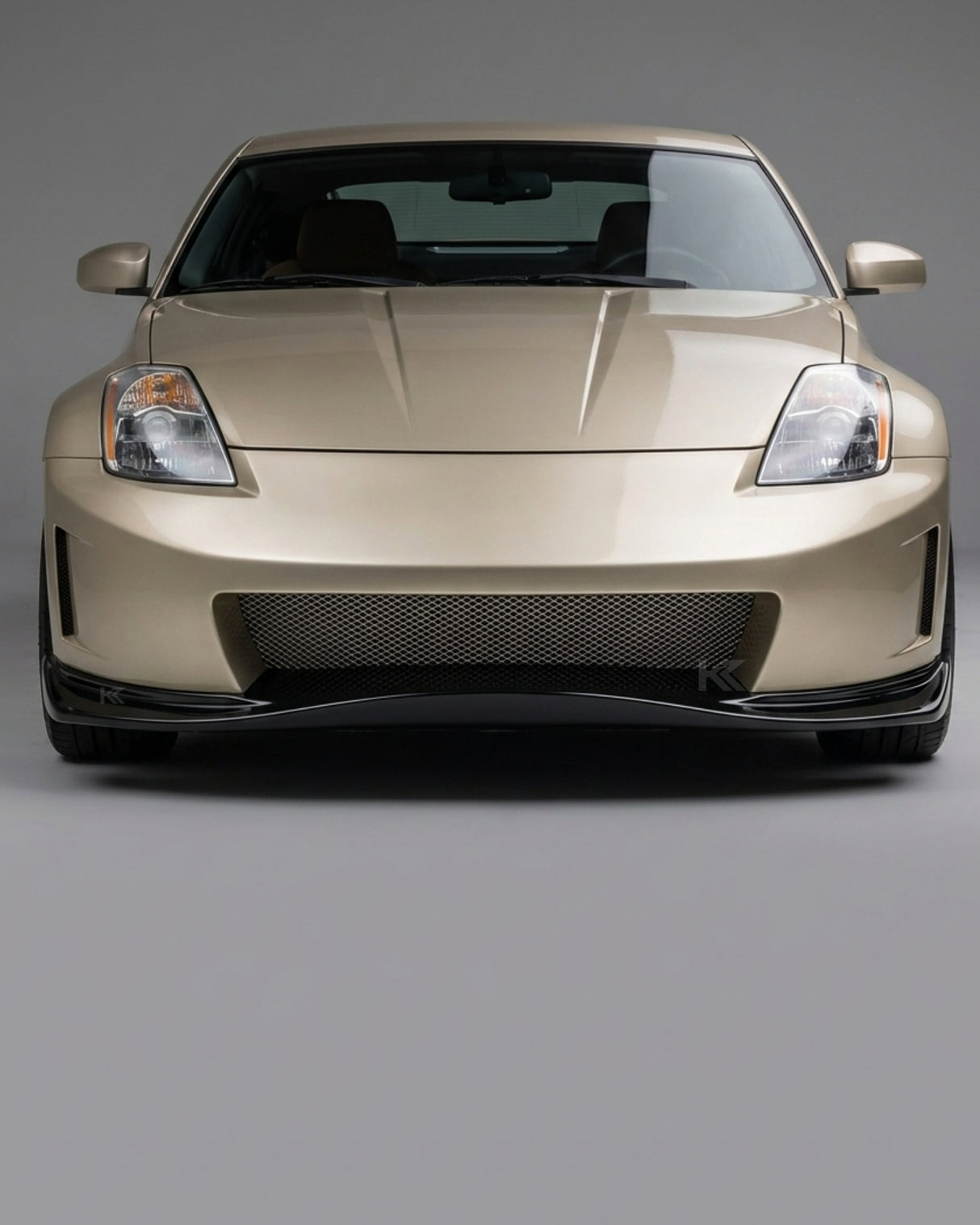 2003–2008 Nissan 350Z Zeta Style Front Bumper (1-Piece) – Fiberglass (FRP)
