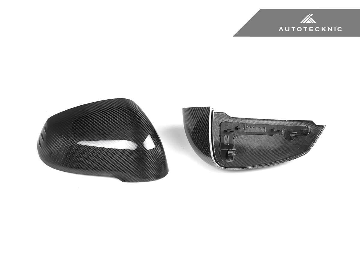 AutoTecknic Dry Carbon Fiber Mirror Cover Set - U11 X1