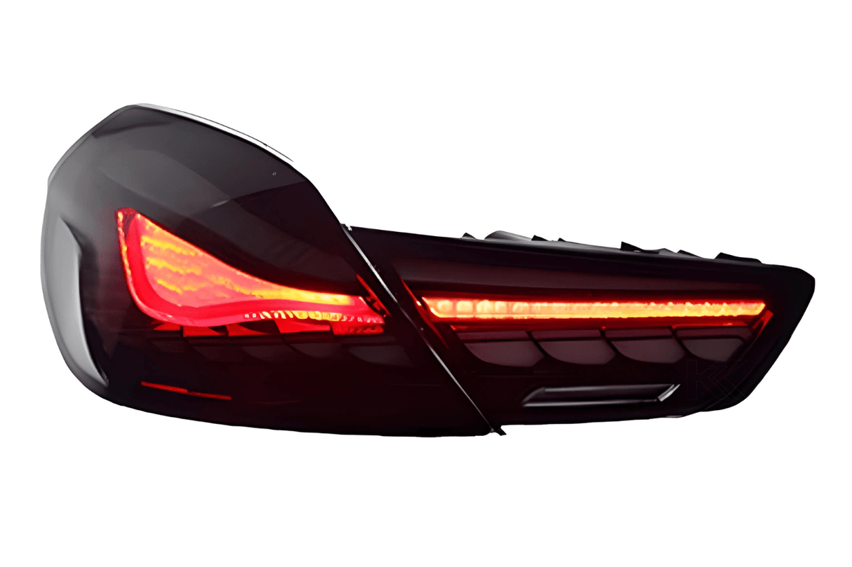 BMW 6 Series F12 F13 F06 Smoke and Red GTS OLED Style Taillights (2011-2018) - K2 Industries